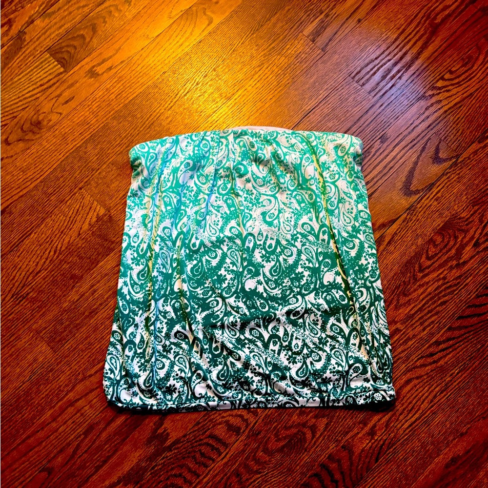 Limited green ombré tube top - medium